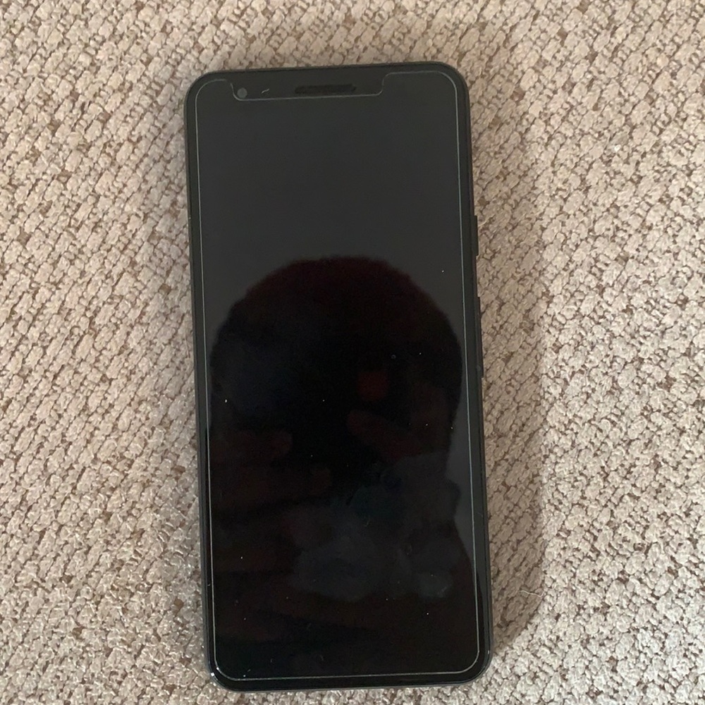 Google pixel 3a black/space gray